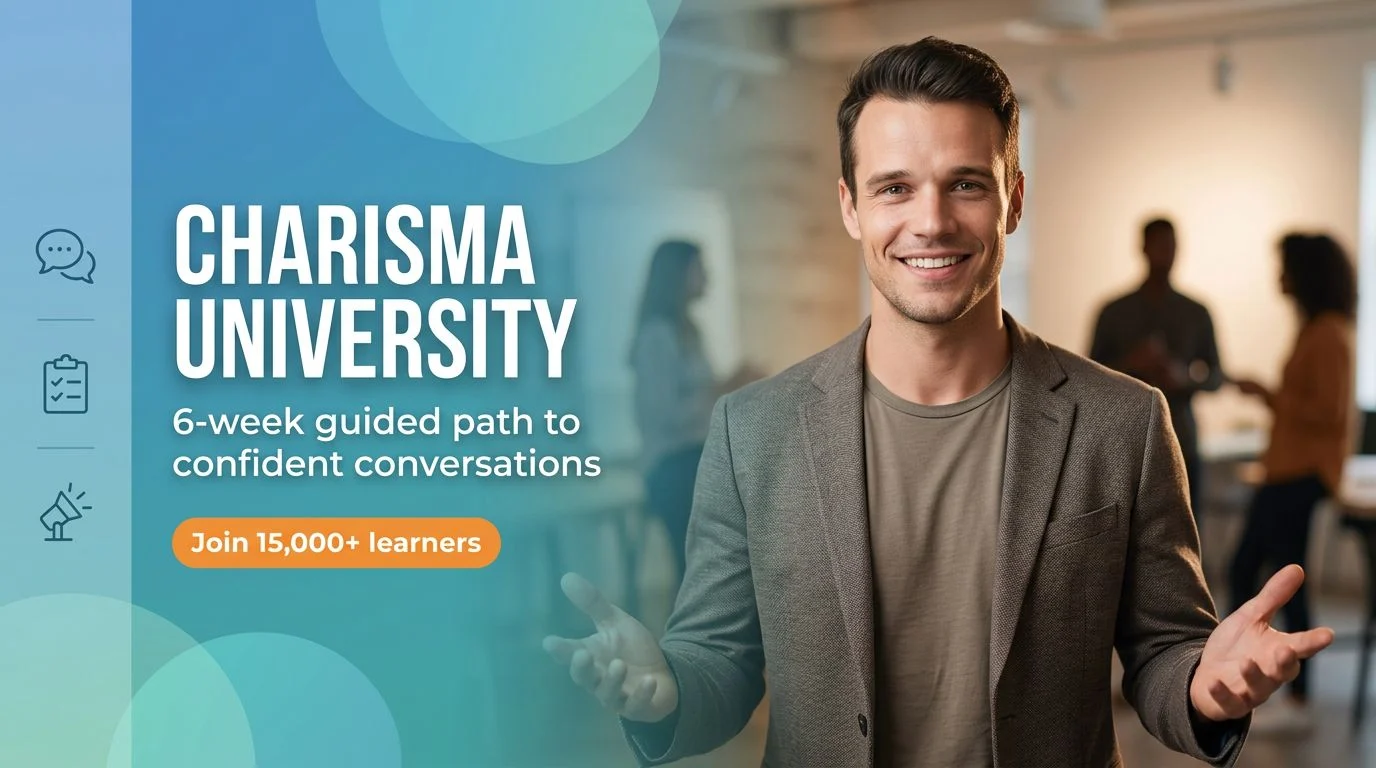 Charlie Houpert smiling in Charisma University course thumbnail