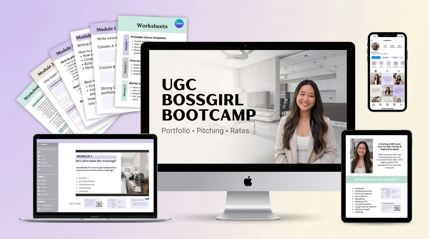 Linda Lin UGC Bossgirl Bootcamp course