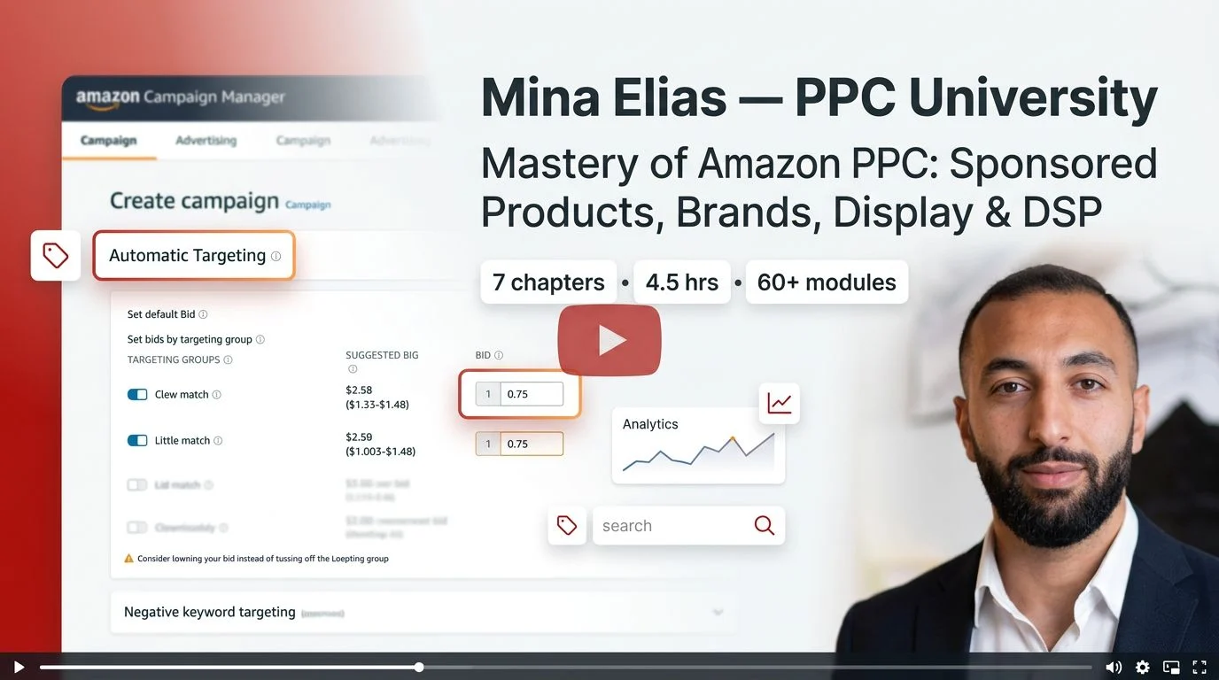 Mina Elias PPC University course cover